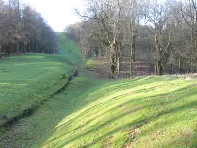خط سور أنطونين قرب Bar Hill