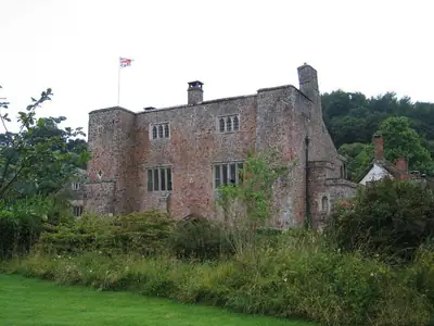 مباني Bickleigh Castle من العصور الوسطى في Bickleigh بمقاطعة ديفون