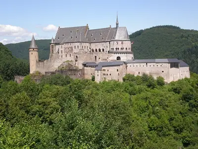 قلعة Vianden في لوكسمبورغ