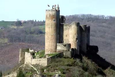 Château de Najac فوق نهر أفيرون