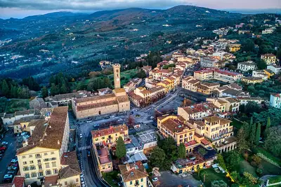 منظر لـ Fiesole فوق فلورنسا