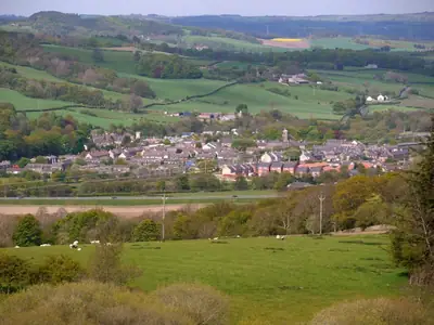 Haydon Bridge، القرية في وادي South Tyne قرب Langley Castle