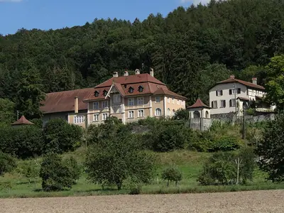 منظر آخر لـ Château de Marnand في Valbroye