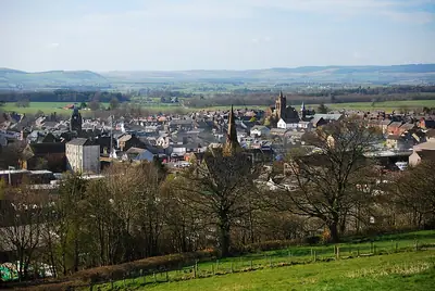 منظر جوي لبلدة Lockerbie