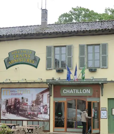 متحف القطارات المصغّرة في Châtillon-sur-Chalaronne
