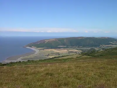 Porlock Vale على أطراف Exmoor