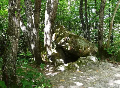 Dolmen de Peyre-Brune قرب Saint-Aquilin