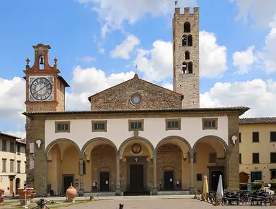 الواجهة الخارجية لمزار Santa Maria dell’Impruneta