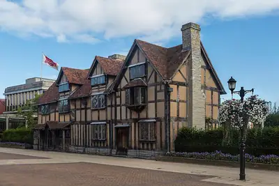 مسقط رأس شكسبير في Stratford-upon-Avon